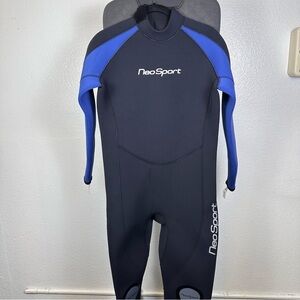 NeoSport Men’s Blue and Black Wetsuit Size XL